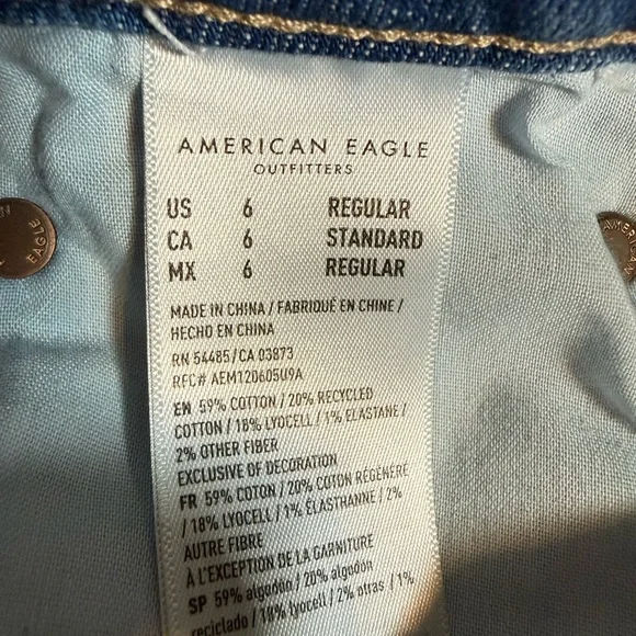 American Eagle Super High Rise Baggy Wide Leg Jeans 👖 - Picture 12 of 12